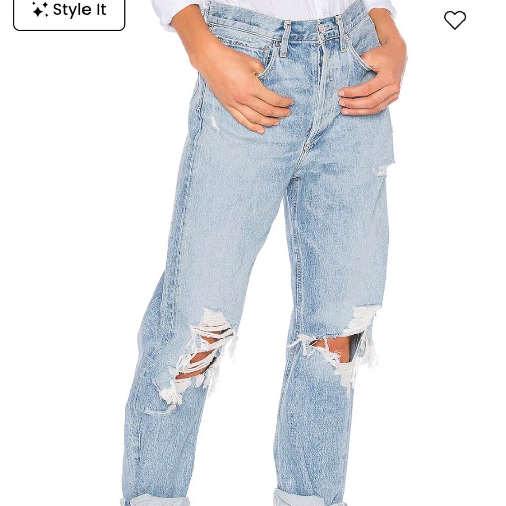 AGOLDE 90s Mid Rise Loose Fit Jeans Sz 25